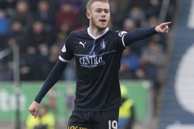 Zak Rudden is on loan at Falkirk from Rangers. Picture: SNS