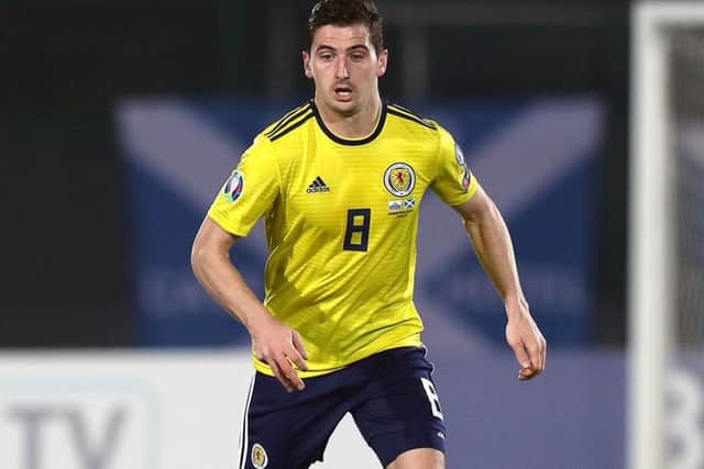 Scotland's Kenny McLean. Pic: Simon Cooper/PA