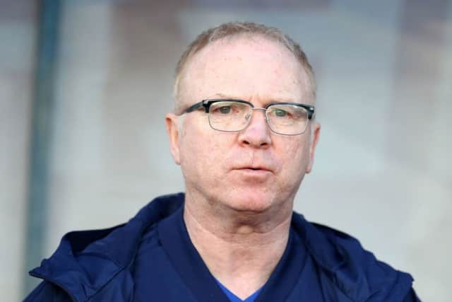 Alex McLeish has urged the fans to stick by his team in spite of their uninspiring performance. Picture: PA.