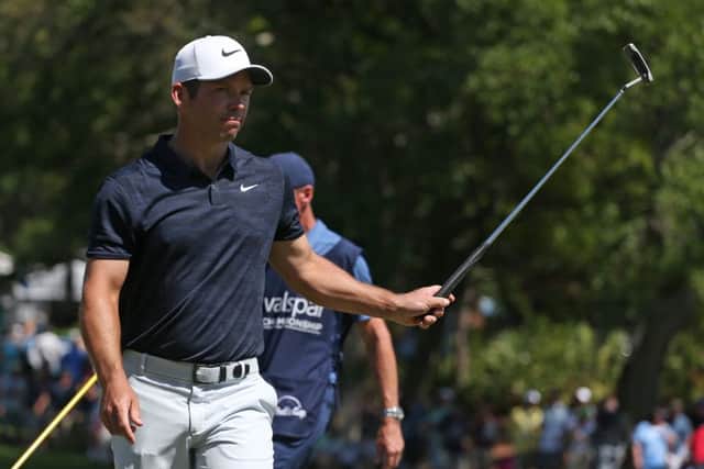 Paul Casey closed with a one-over-par 72 to finish a shot ahead of Louis Oosthuizen and Jason Kokrak. Picture: Matt Sullivan/Getty