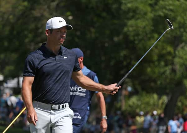 Paul Casey closed with a one-over-par 72 to finish a shot ahead of Louis Oosthuizen and Jason Kokrak. Picture: Matt Sullivan/Getty