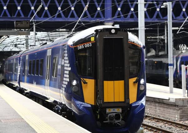 A class 385 train. Picture: John Devlin