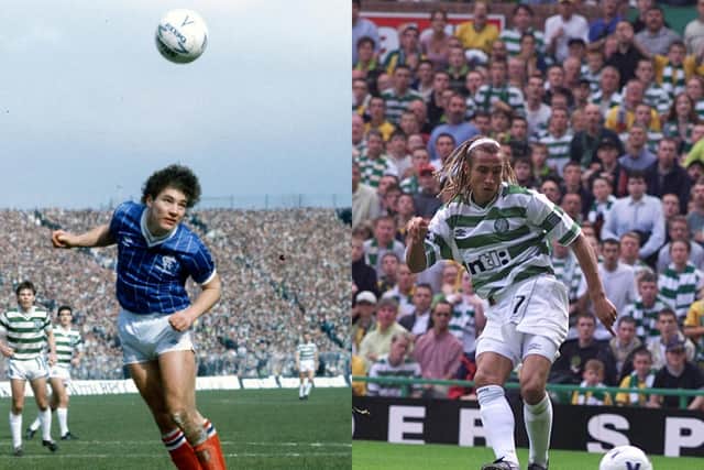 Ally McCoist and Henrik Larsson both enjoyed excellent Old Firm records