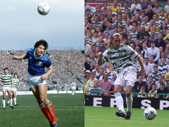 Ally McCoist and Henrik Larsson both enjoyed excellent Old Firm records