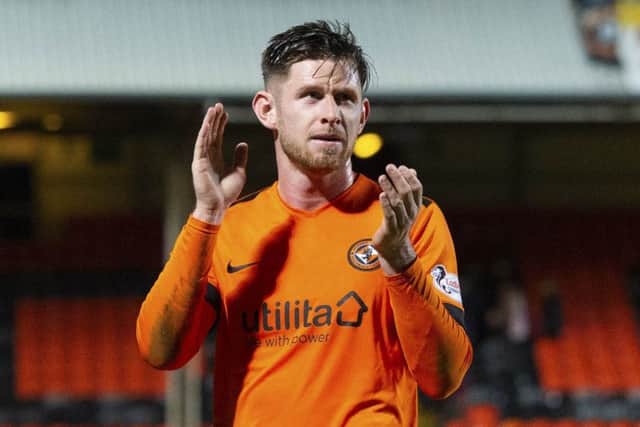 Calum Butcher is hopeful of a result against Dunfermline. Picture: SNS Group