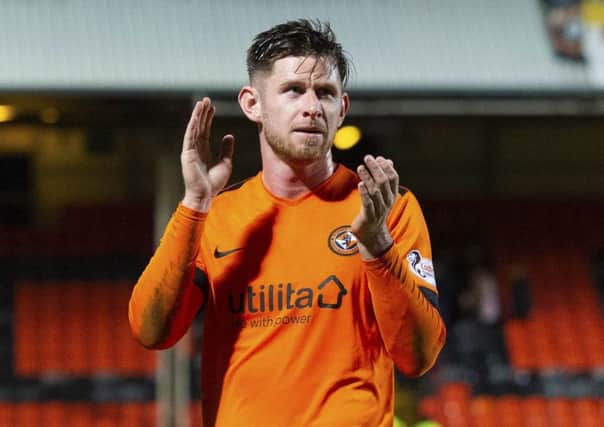 Calum Butcher is hopeful of a result against Dunfermline. Picture: SNS Group