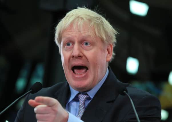 Boris Johnson appears to be the hardcore Brexiteers' choice for Theresa May's replacement. Picture: Peter Byrne/PA Wire
