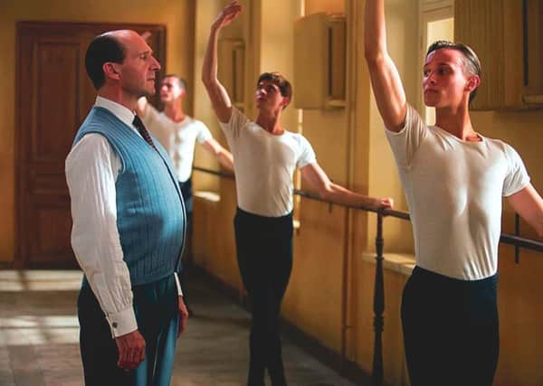Ralph Fiennes and Oleg Ivenko in The White Crow