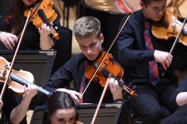 Daniel Stroud, leader of the NYOS Symphony Orchestra