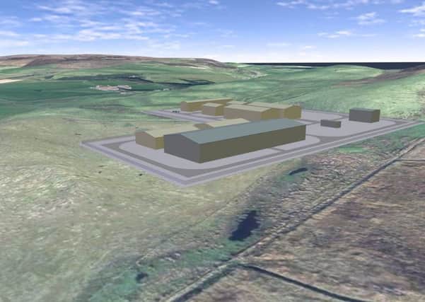 A new sub station at Finstown near Stromness will be built as part of the Orkney transmission project which will support future renewables projects in Orkney. PIC: Contributed.