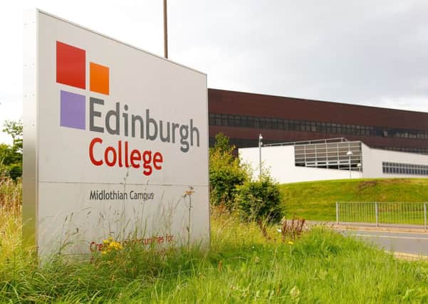 Staffing numbers have fallen across Scottish colleges. Picture: Scott Louden