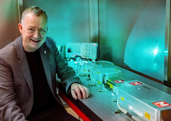 Graeme Malcolm, chief executive and founder of M Squared Lasers. Picture: Nick Callaghan