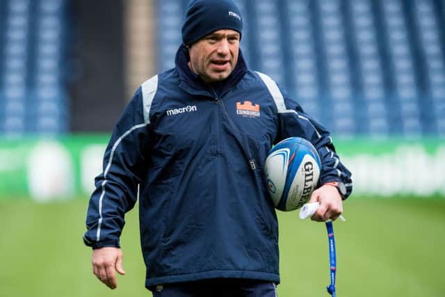 Richard Cockerill says it will be a surprise if Edinburgh beat Munster but they will be well prepared. Picture: SNS/SRU.
