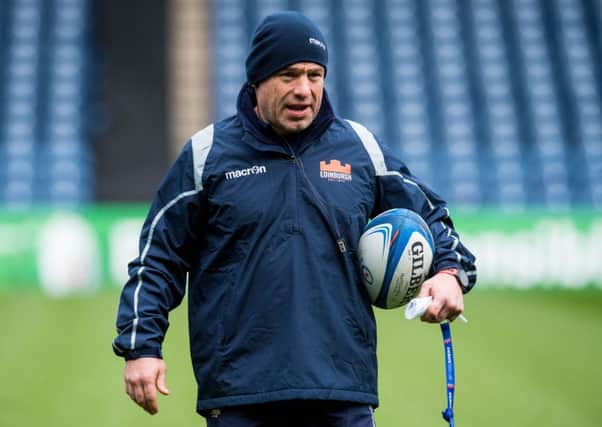 Richard Cockerill says it will be a surprise if Edinburgh beat Munster but they will be well prepared. Picture: SNS/SRU.