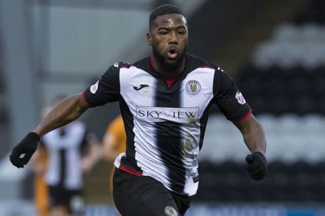 St Mirren striker Duckens Nazon helped Haiti beat Cuba on Sunday to clinch their qualification for the CONCACAF Gold Cup. Picture: SNS