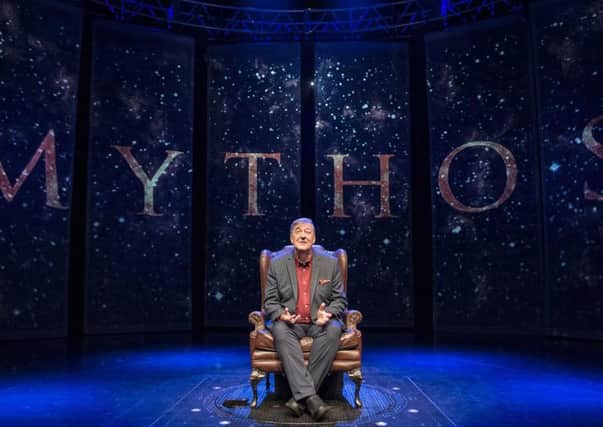 A one-man show by Stephen Fry on Greek mythology is one of the highlights of the EIF's theatre programme this year.