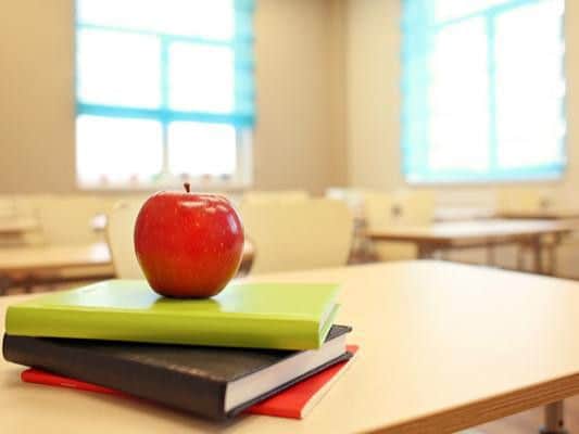 Percentage of school leavers in a work, training, or further education: 100 per cent