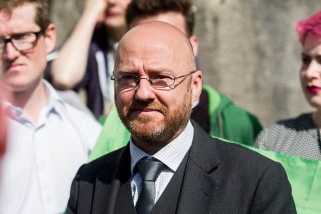 Patrick Harvie hit out at the DUP today