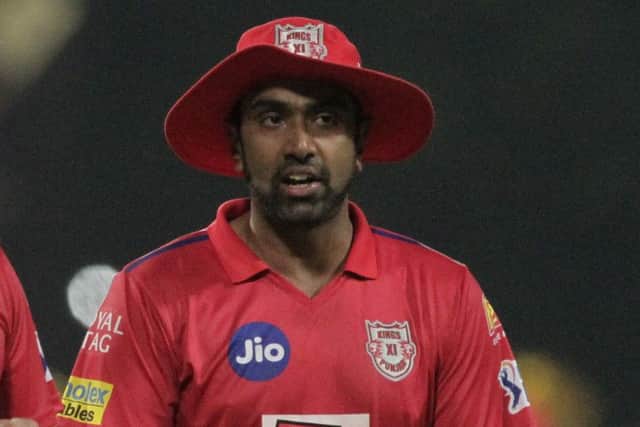 Kings XI Punjab captain Ravi Ashwin ran out Jos Buttler in highly controversial circumstances. Picture: Bikas Das/AP