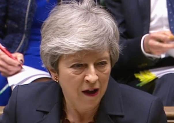 Prime Minister Theresa May. Picture: House of Commons/PA Wire