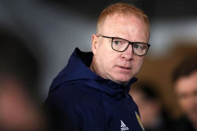 On the brink: Alex McLeish could be relieved of his duties as Scotland boss by the end of this week. Picture: Getty Images