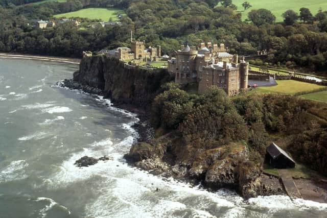 Culzean Castle overlooks the Firth of Clyde on the Ayrshire coast. It welcomed 382,608 visitors last year.