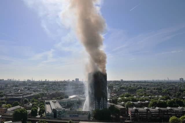 Researchers say cancer-causing chemicals have been discovered in quantities that could be harmful around the Grenfell Tower site. Picture: PA