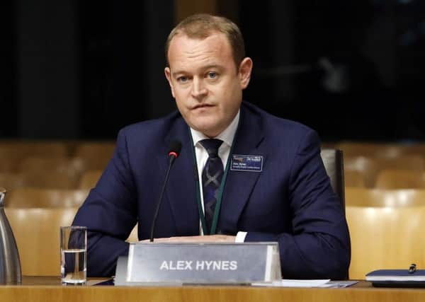 Scotrail Alliance managing director Alex Hynes faced two very different audiences this week. Picture: Andrew Cowan/Scottish Parliament