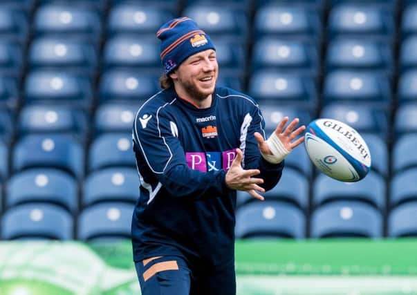 Hamish Watson is relishing Edinburgh's Champions Cup quarter-final clash with Munster at BT Murrayfield. Picture: Ross Parker/SNS/SRU