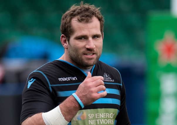 Glasgow Warriors' Fraser Brown. Picture: Ross Parker/SNS
