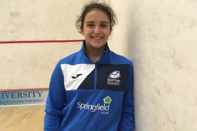 Georgia Adderley is looking forward to the return of the Scottish Open after an 18-year gap. Picture: Scottish Squash