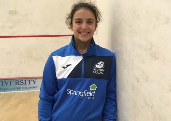 Georgia Adderley is looking forward to the return of the Scottish Open after an 18-year gap. Picture: Scottish Squash