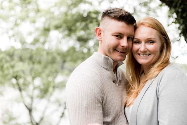 Scott and Kylie Henry to become first husband and wife to compete against each other in a professional golf tournament in next week's Jordan Mixed Open. Picture: Jill Cherry Porter Photography