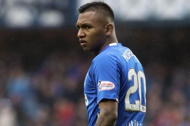 Rangers striker Alfredo Morelos has spoken about the family tragedy which drives him on in his career. Picture: Craig Foy/SNS