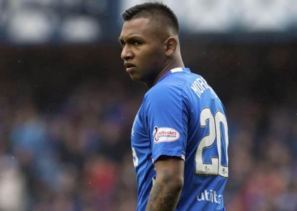 Rangers striker Alfredo Morelos has spoken about the family tragedy which drives him on in his career. Picture: Craig Foy/SNS