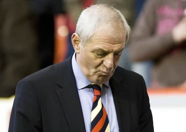 Fomer
Rangers manager Walter Smith. Picture: Bill Murray/SNS