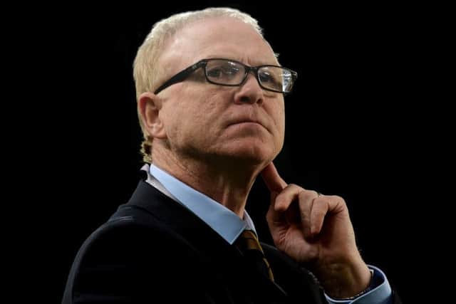 Scotland boss Alex McLeish spoke to managers union chief Richard Bevan about speculation over his position yesterday. Picture: Alan HArvey/SNS