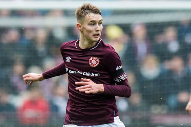 Hearts' 
Harry Cochrane has graduated from an SFA Performance School. Picture: SNS