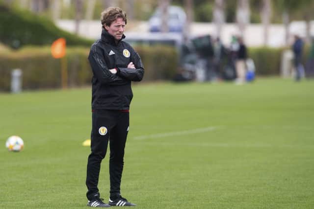 The Scotland U21s boss.