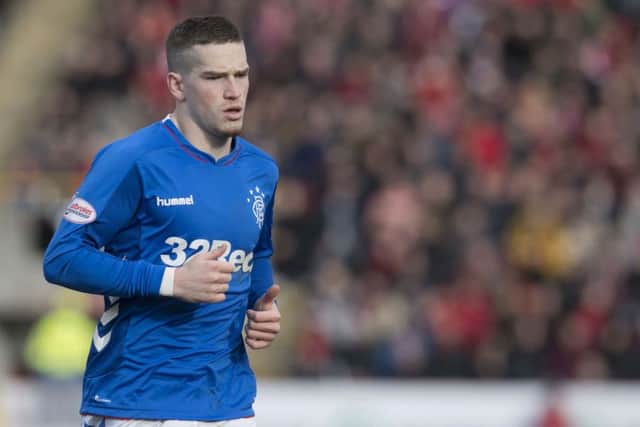 Ryan Kent in action for Rangers. Picture: SNS