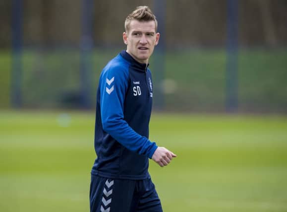 Rangers midfielder Steven Davis. Picture: SNS