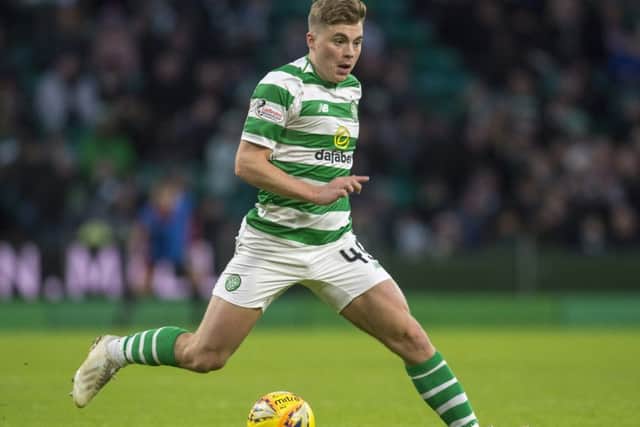 Celtic winger James Forrest. Picture: SNS