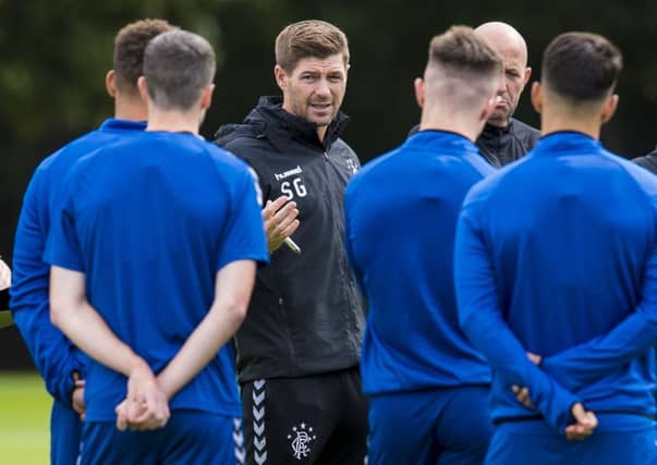 Rangers manager Steven Gerrard is looking to bolster his attacking options. Picture: Ross MacDonald/SNS