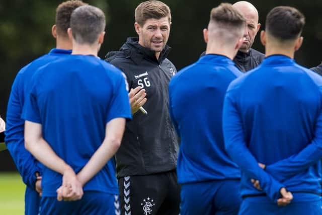 Rangers manager Steven Gerrard is looking to bolster his attacking options. Picture: Ross MacDonald/SNS
