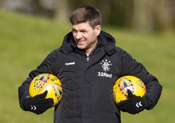 Rangers manager Steven Gerrard. Picture: SNS