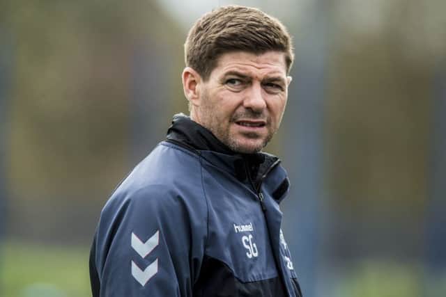 Rangers manager Steven Gerrard. Picture: SNS