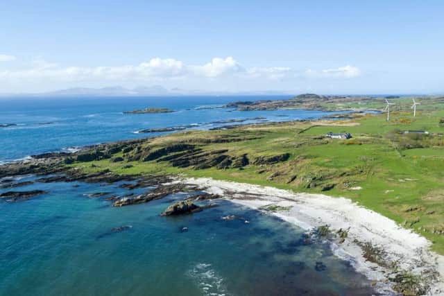 The tiny island is only seven miles long, and 1.5 miles across at its widest point.