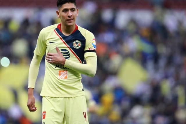 Edson Alvarez of America in action during a match with Leon. Picture: Getty Images