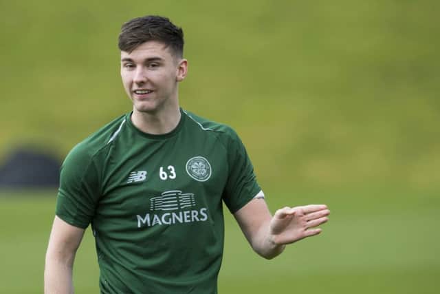 Neil Lennon has concerns over Kieran Tierney and admits he may not be fit to face Rangers. Picture: SNS Group
