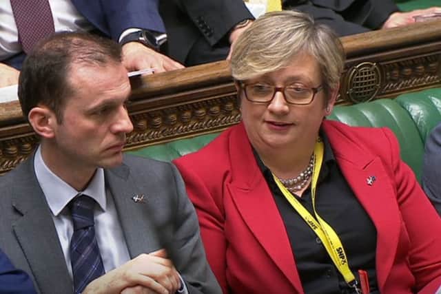 SNP MP Joanna Cherry, during the Brexit debate in the House of Commons, London.
